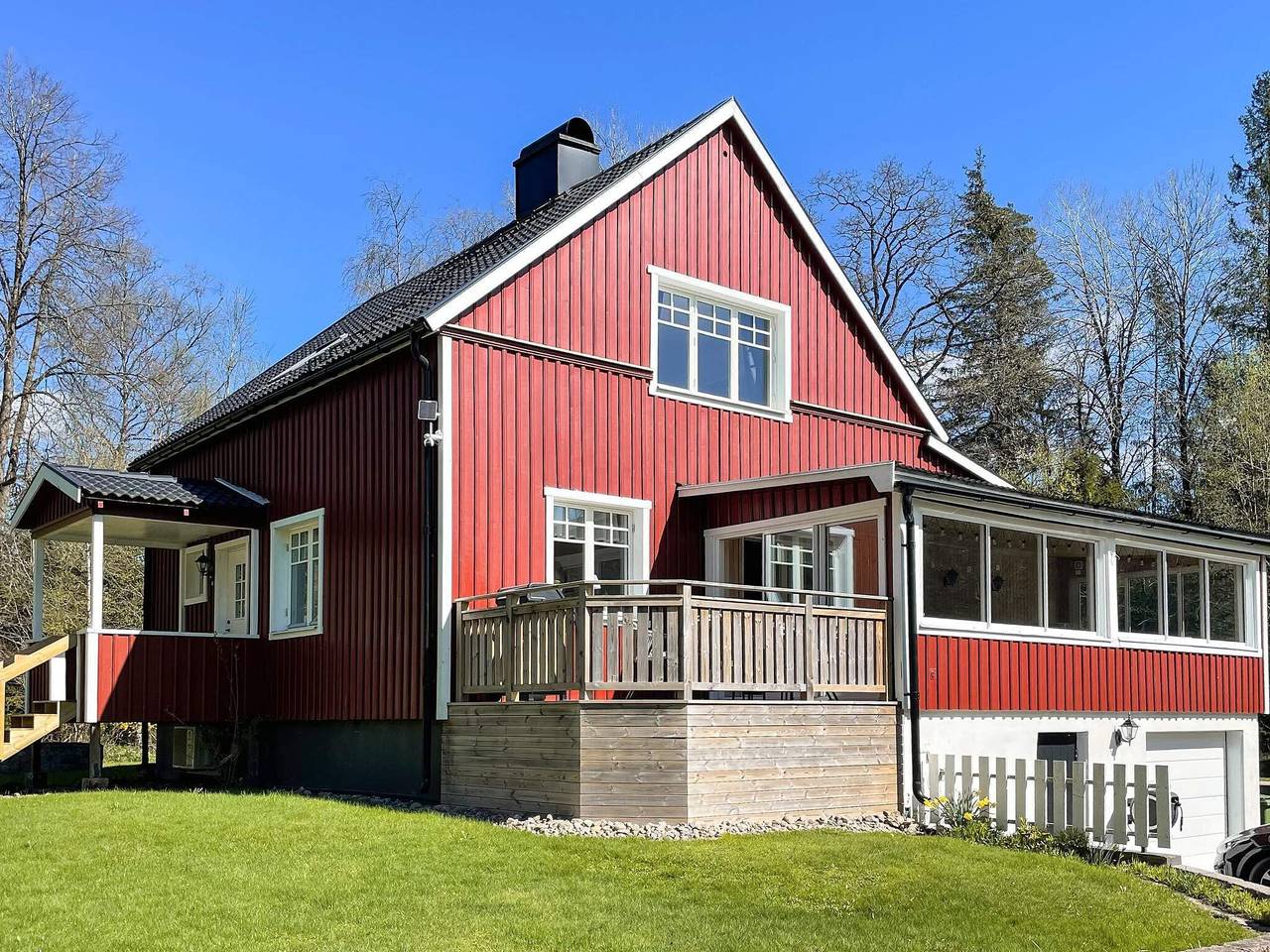 Mysig lägenhet med 2 sovrum i Alperna in Tvärreds distrikt, Västergötland