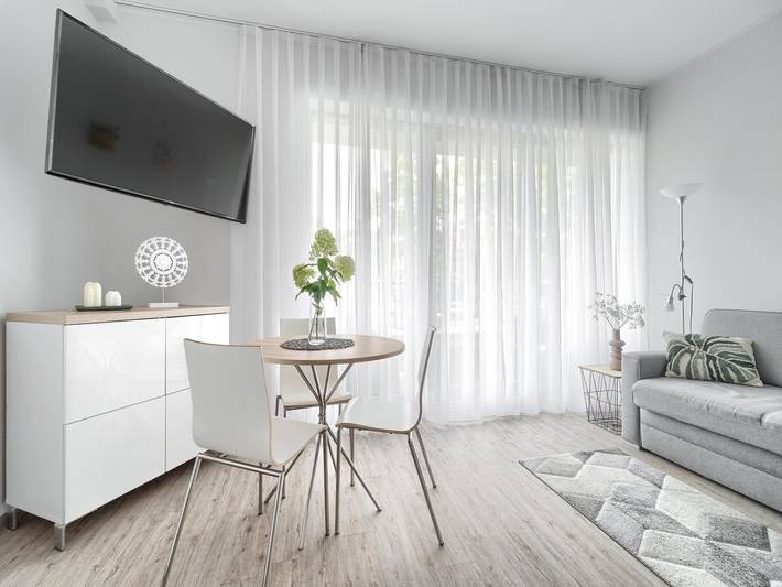 Ferienwohnung für 4 Personen, mit Whirlpool und Terrasse sowie Sauna in Pobierowo - 4