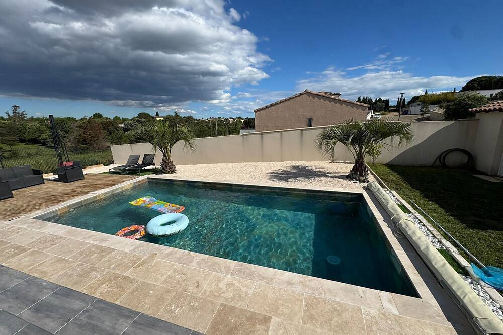 House Bungalow Private Pool Comfort & Relaxation in Saint-Gilles, Mittelmeerküste (Frankreich)
