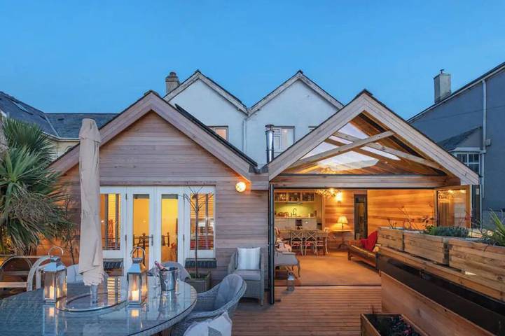 Ferienhaus für 12 Personen, mit Balkon und Garten, mit Haustier in Devon