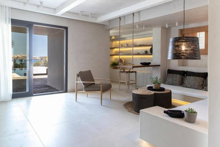 Chambre d’hôte pour 2 personnes, avec vue ainsi que jardin et piscine à Agios Nikolaos - 4