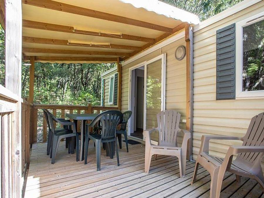 Camping Sites et Paysages - La Marette  - Mobilheim 4 personen - Privilege Rideau - Frene in Joannas, Parc naturel régional des Monts d'Ardèche