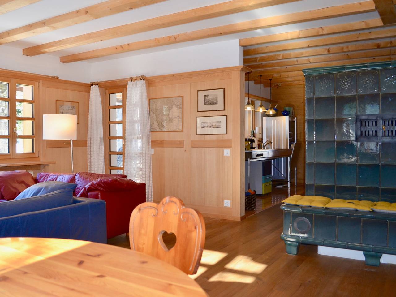 Ferienhaus Casa Larisch, Lumbrein - 4.5 Zimmer Ferienhaus für max. 8 Pers. in Lumnezia, Obersaxen-Mundaun