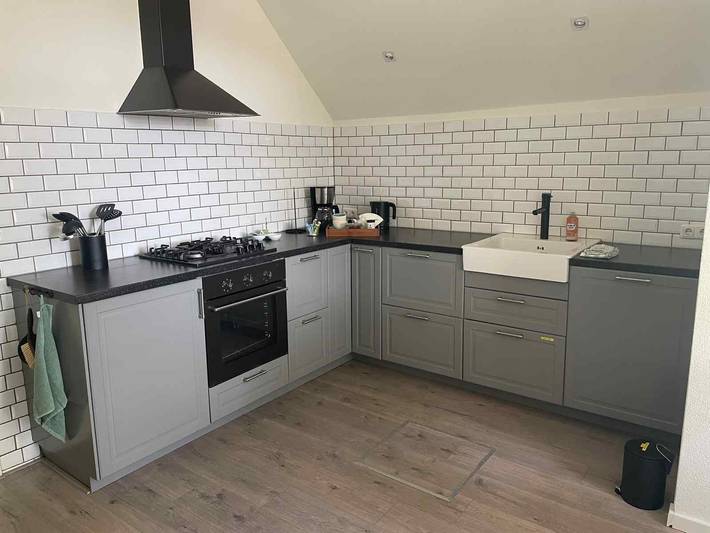 Geräumige 2-Personen-Wohnung mit eigener Terrasse in Schoonloo am Waldrand in Drenthe