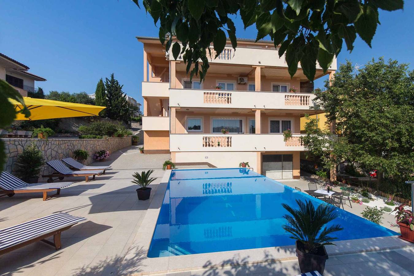 Ganzes Studio, Studio mit Pool und Klimaanlage  in Krk Stadt, Krk