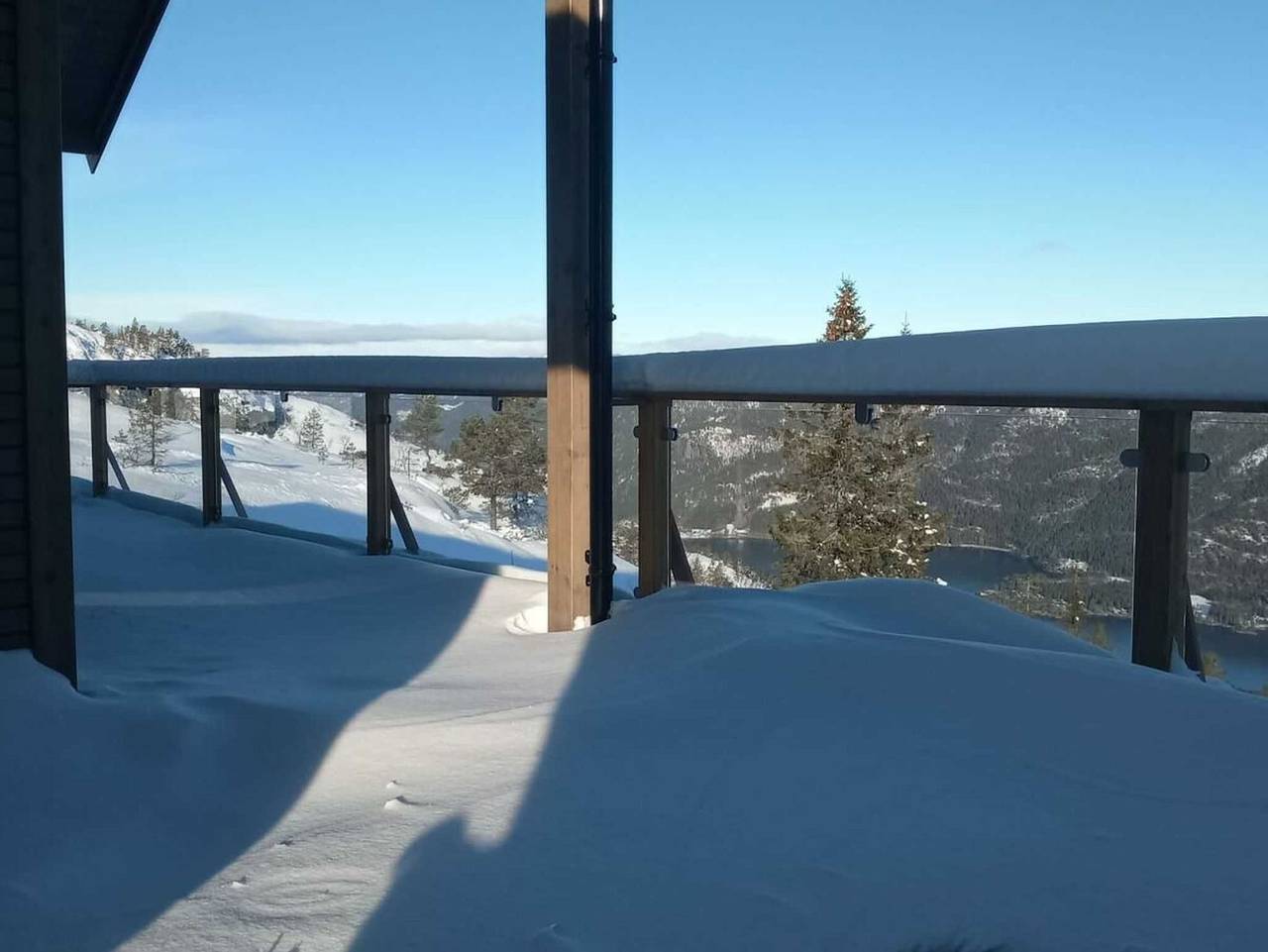 Ferienhaus Trollebo in Eidstod, Kviteseid