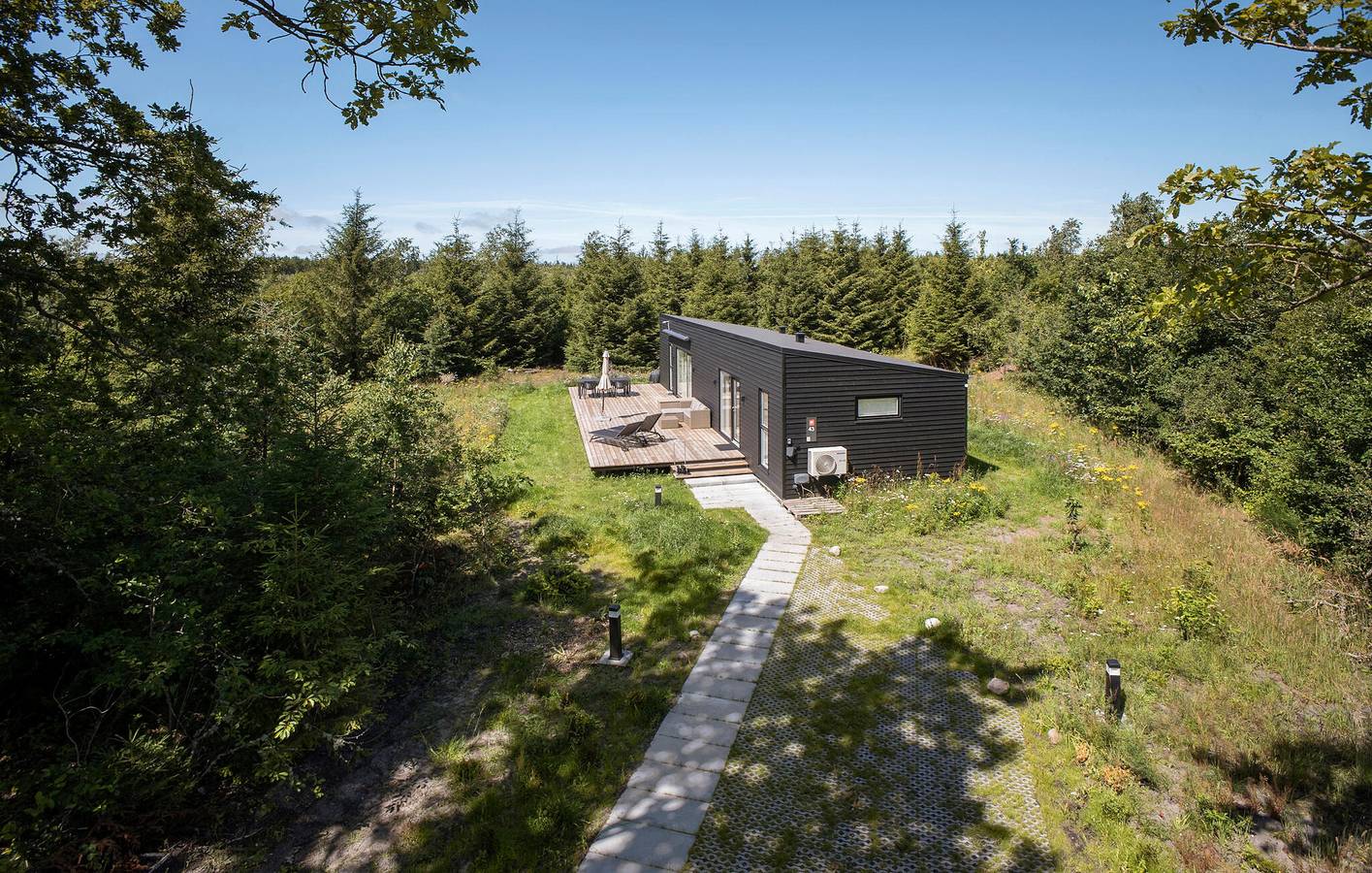 Ferienhaus für 6 Personen mit Terrasse in Vemb, Nissum Fjord