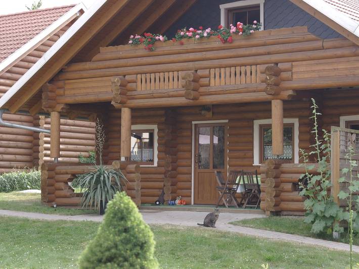 Ferienhaus für 6 Personen, mit Balkon und Terrasse sowie Garten in Dankerode