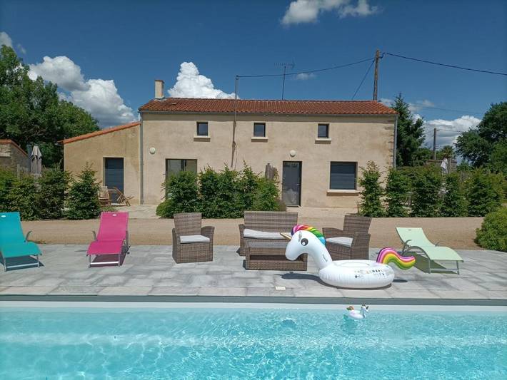 Maison de vacances pour 4 personnes, avec terrasse