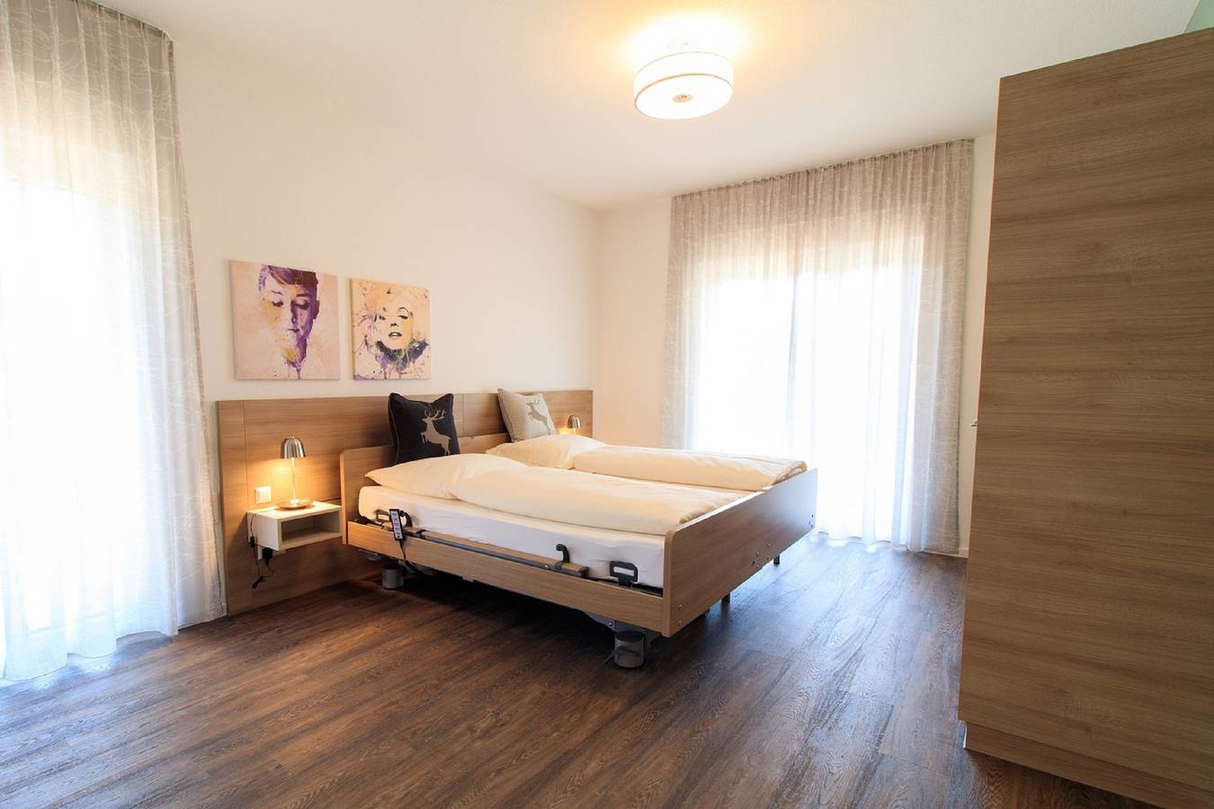 Ganze Wohnung, Ferienwohnung 'Auszeit Mit Pflege - Fewo 3' mit Privatterrasse, Gemeinschaftsgarten und Wi-Fi in Sankt Georgen im Schwarzwald, Mittlerer Schwarzwald