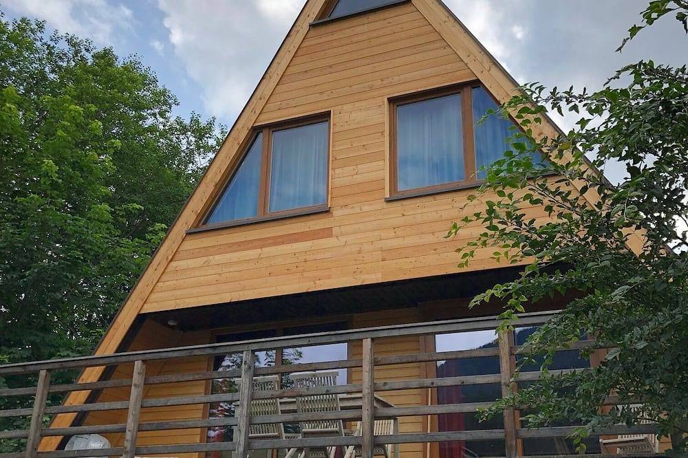 Familienfreundliches A-Frame-Haus im Kärnter Seen- und Bikeparadies Nockberge in Afritz am See, Klagenfurt-Villach