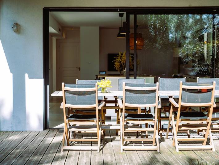 Location de vacances pour 8 personnes, avec terrasse et jardin dans Plage du Cap de l'Homy - 3