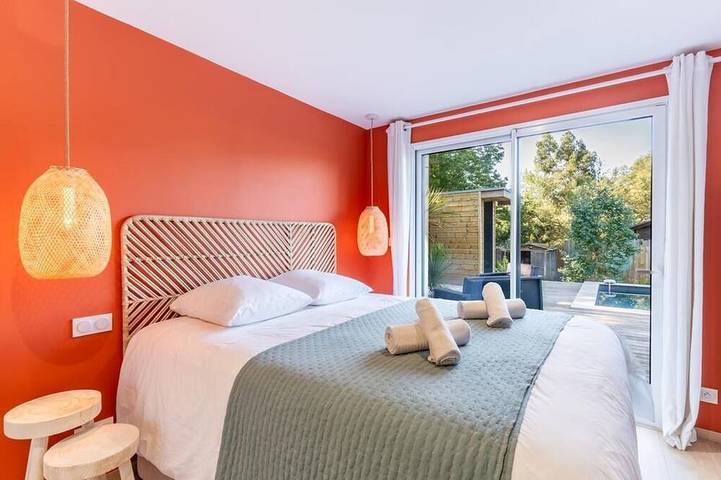 Location de vacances pour 10 personnes, avec terrasse et jardin à Angresse - 3