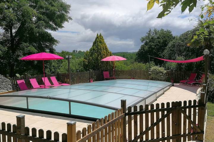 Location de vacances pour 8 personnes, avec Terrasse et Jardin à Calès