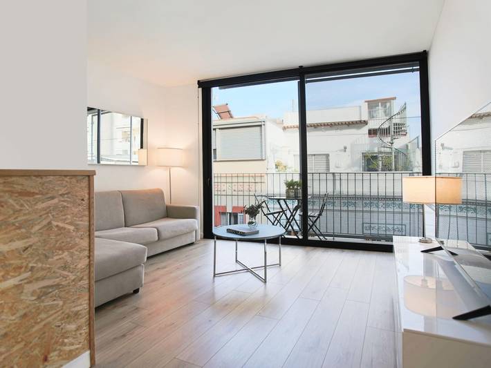 Apartamento para 6 personas, con Balcón en Gracia