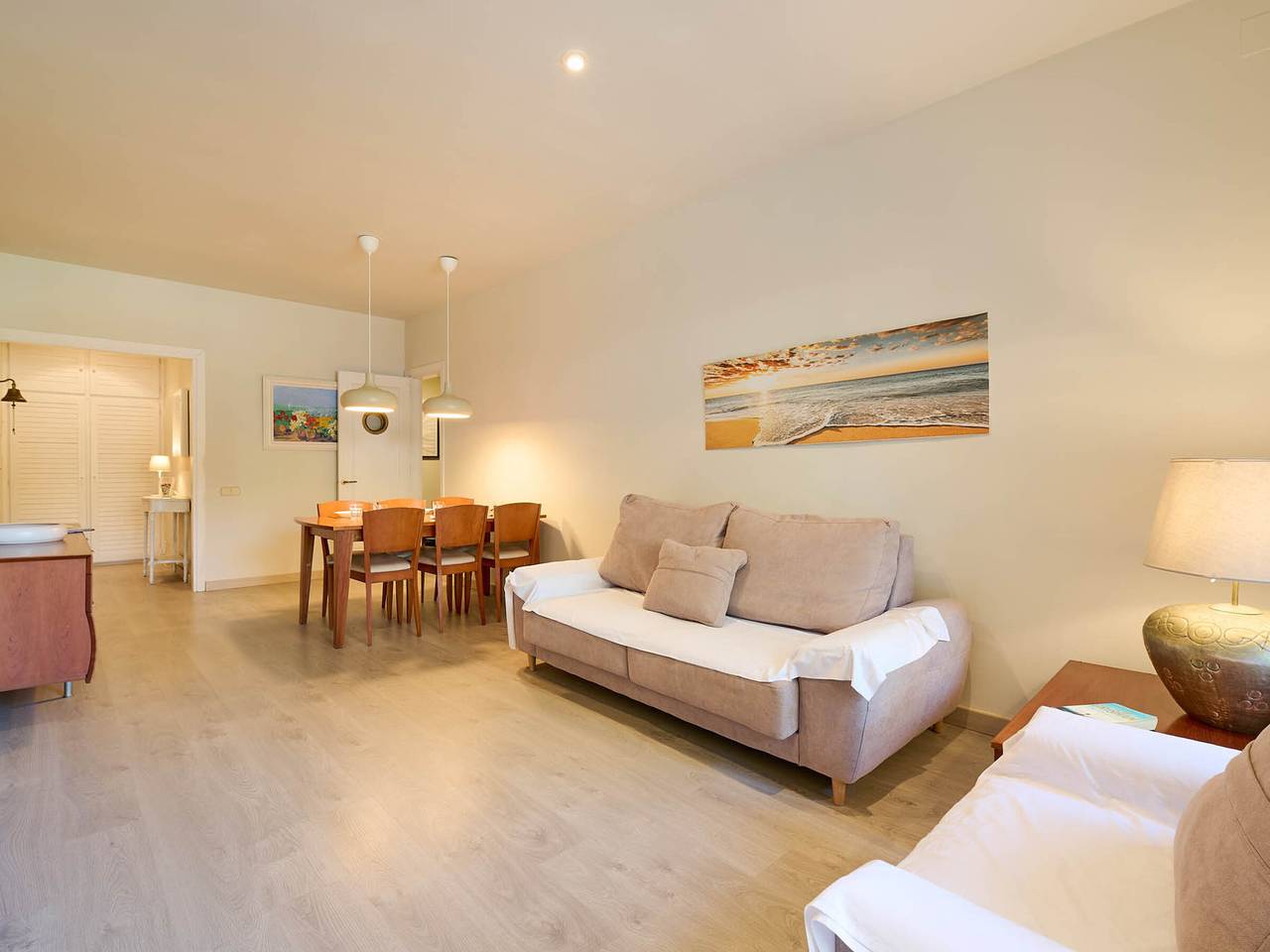 Appartement entier, Appartement à Llafranc, 70m de la plage, 6 pers., garage privé in Llafranc, Palafrugell