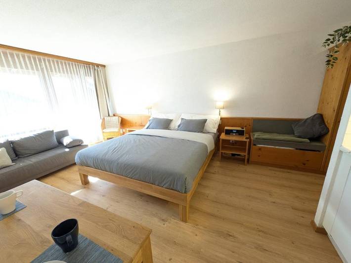 Gîte pour 4 personnes, avec Balcon et Vue à Aeschi bei Spiez - 3
