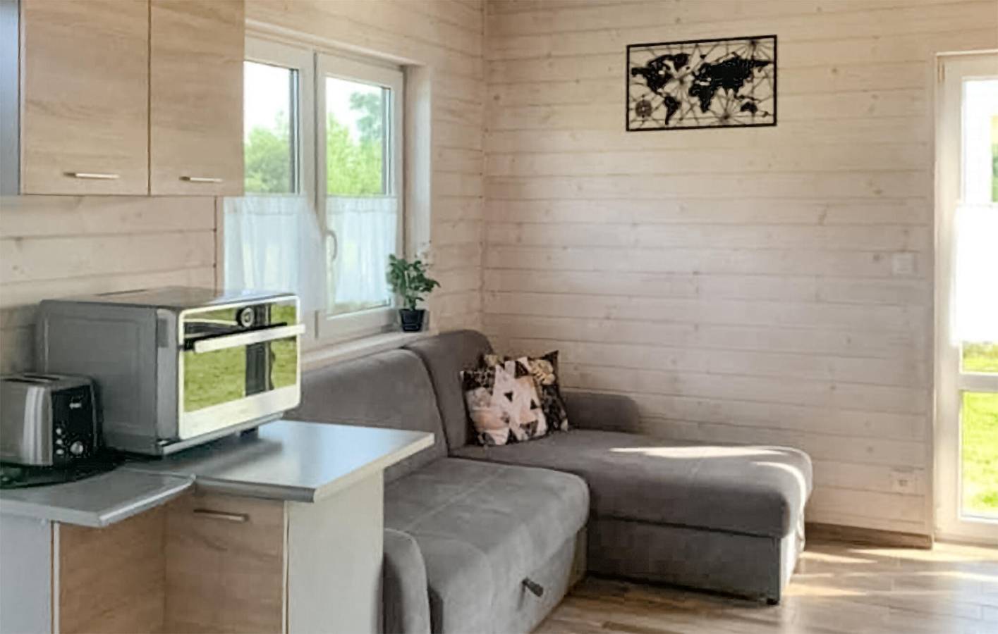 Ferienhaus für 6 Personen mit Garten in Kołczewo, Stettiner Haff