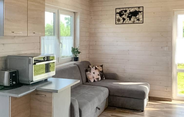 Ferienhaus für 6 Personen mit Garten in Kołczewo, Stettiner Haff