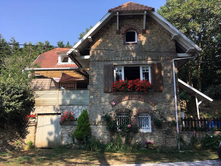 Chambre d’hôte pour 2 personnes, avec terrasse, animaux acceptés