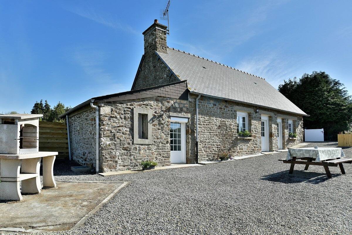 Ferienhaus für 4 Personen mit Garten in Saint-Marcan, Mont-Saint-Michel-Bucht