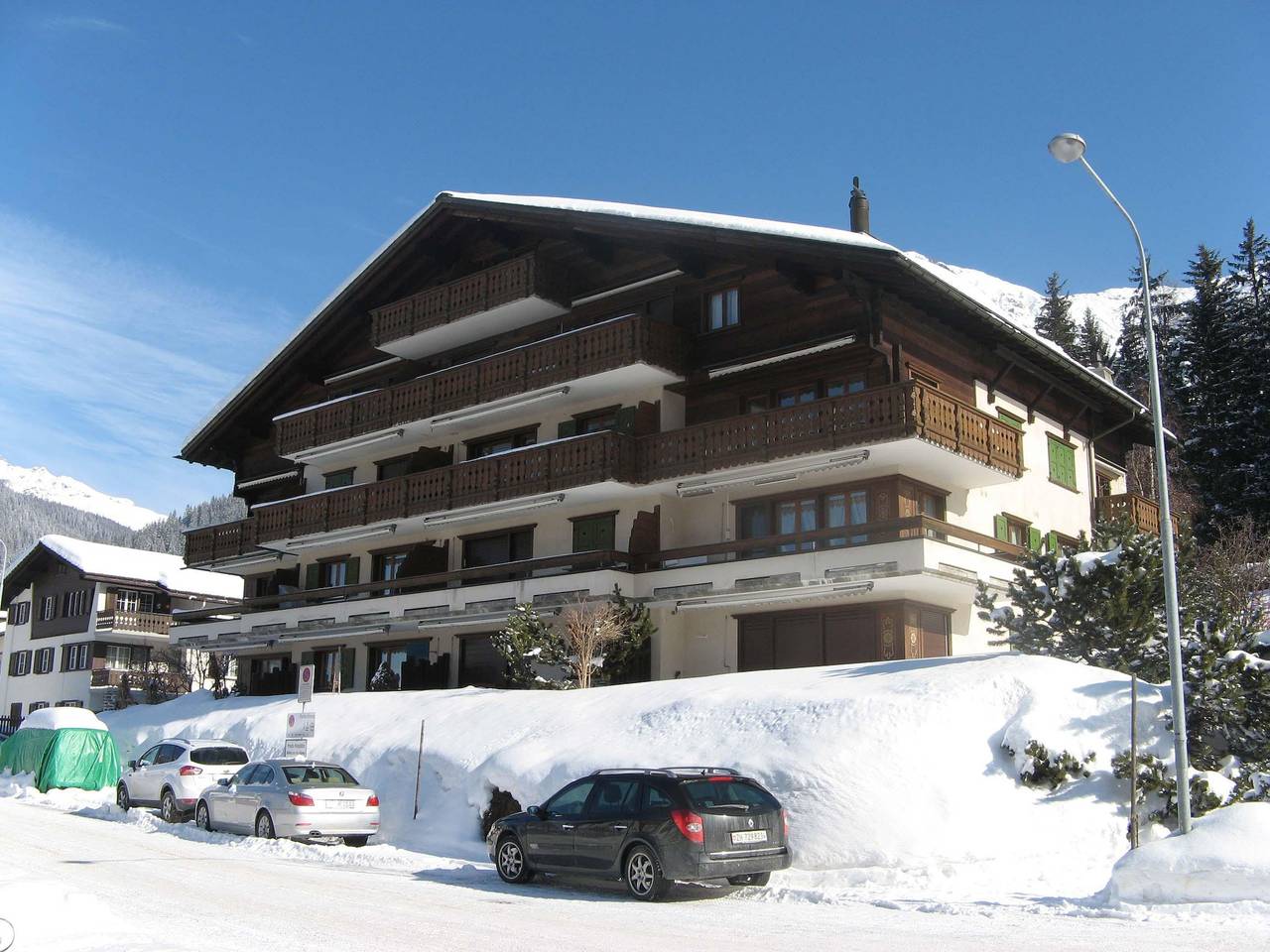 Ganze Ferienwohnung, 2½-Zimmerwohnung in Klosters-Serneus, Plessur Alpen