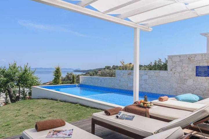 Ferienhaus für 4 Personen, mit Terrasse