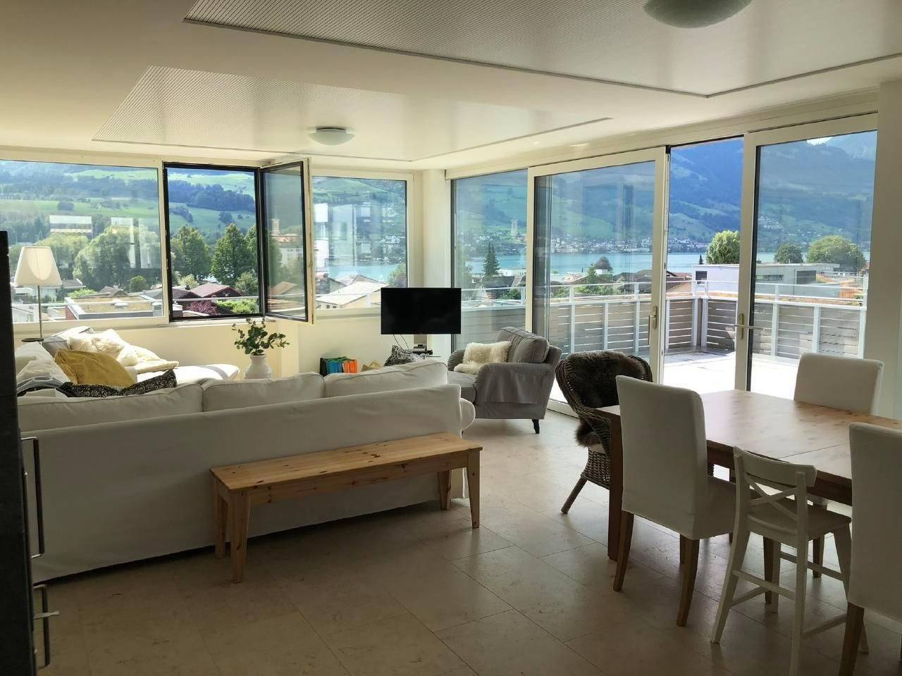 Apartamento entero, Penthouse Alpenblick (6 Erwachsene & 3 Kinder) in Sarnen, Cantón de Obwalden