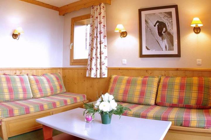 Apartamento entero, Valmorel: Apartamento 1 Dormitorio, Mascotas Permitidas, Balcón, Guardaesquís in Valmorel, Les Avanchers-Valmorel