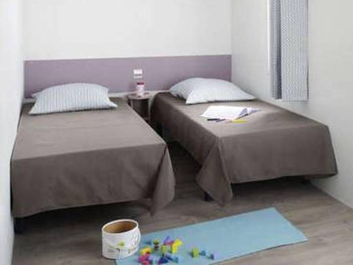 Camping Le Robinson - Mobilheim 4 personen in Colleville-sur-Mer, Bayeux und Umgebung
