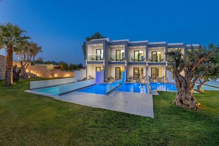 Ferienhaus für 4 Personen, mit Garten und Balkon in Afantou - 2