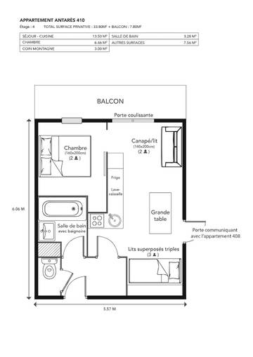 Location De Vacances pour 7 Personnes dans Station de Risoul, Risoul, Photo 4