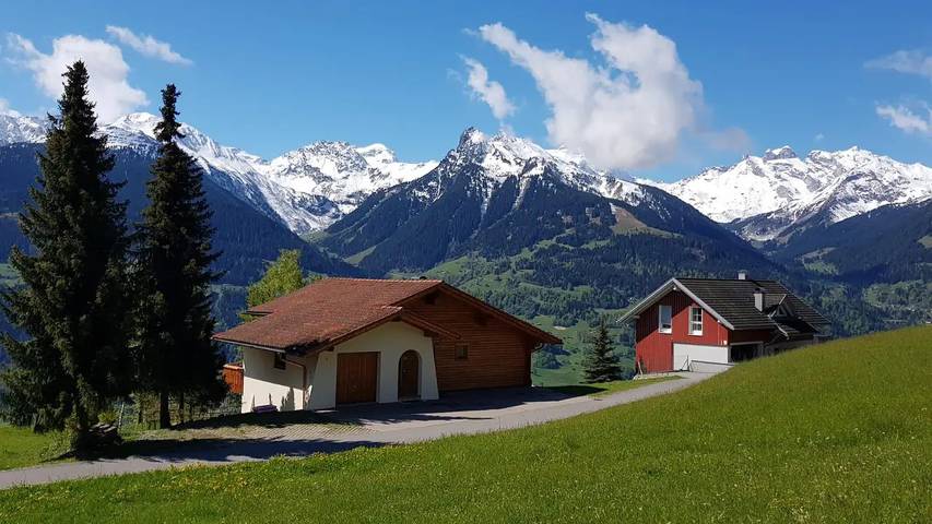Ferienhaus für 6 Personen, mit Balkon und Sauna sowie Garten in Vorarlberg - 2