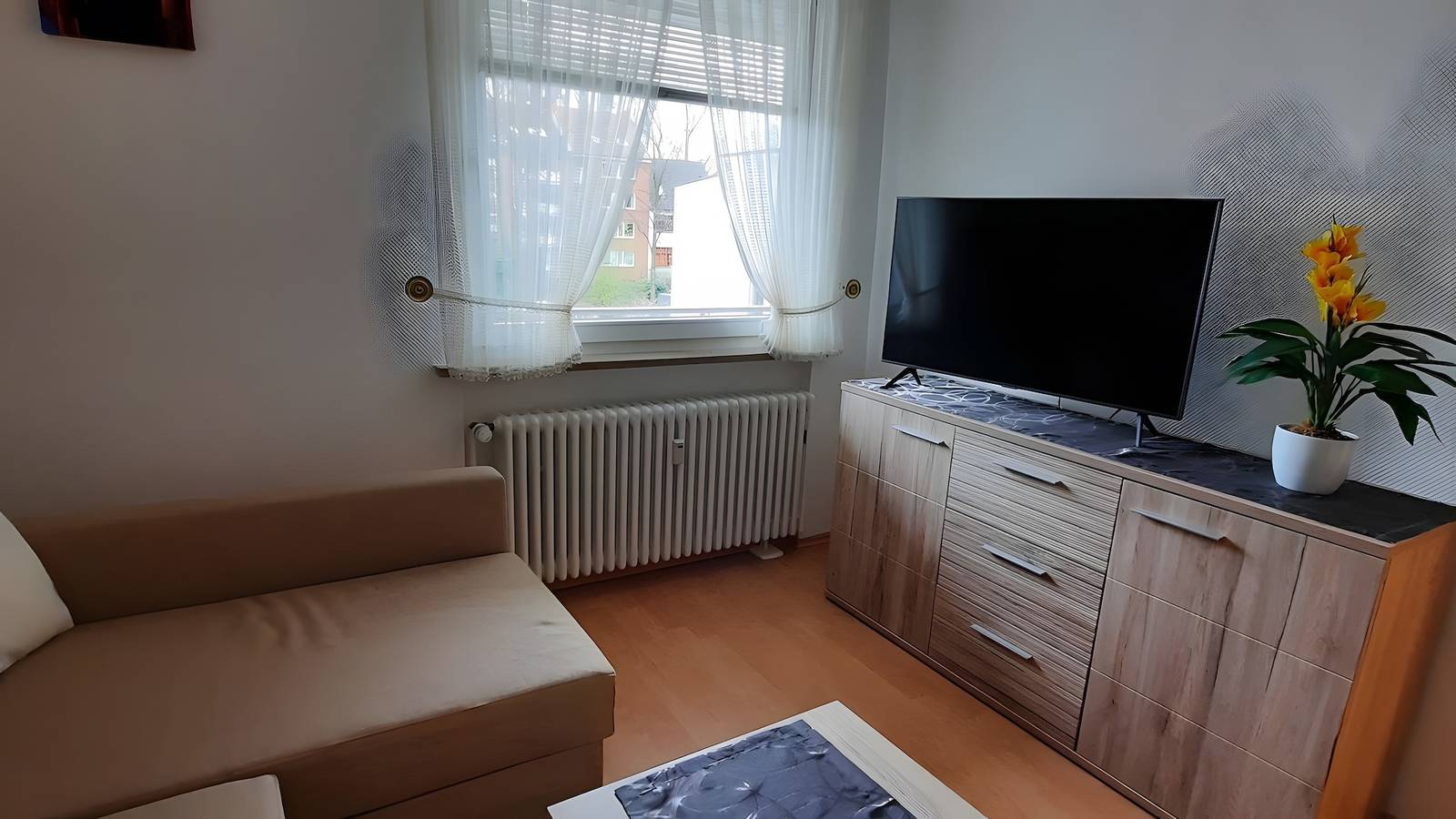 Appartement 'Für 3 Personen 50 m²' met gedeeld terras, balkon en wifi, foto 15