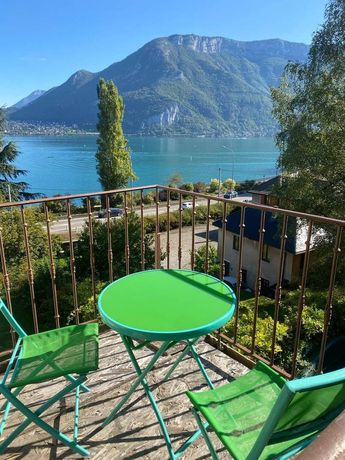 Holiday rental for 4 people, with lake view in Annecy