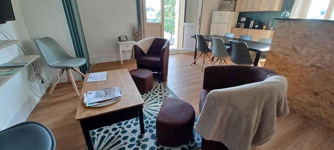 Appartement de vacances pour 8 personnes, avec Balcon