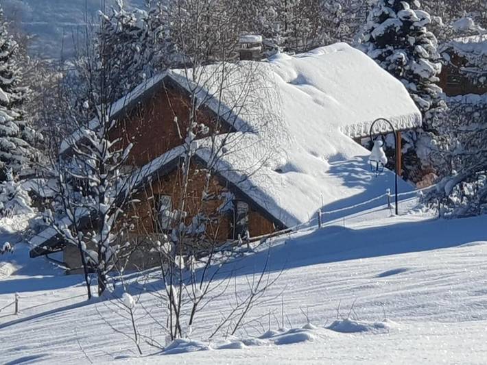 Gîte pour 4 personnes, avec jardin et vue à Saint-Pancrace