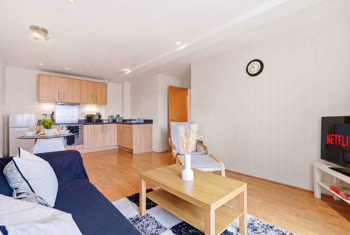 Appartement entier, Appartement de vacances pour 4 personnes avec balcon in Birmingham, Région de Birmingham