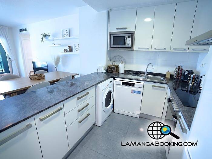 Apartamento de férias inteiro, Apartamento de férias para 4 pessoas com varanda/terraço in San Javier, Costa Cálida