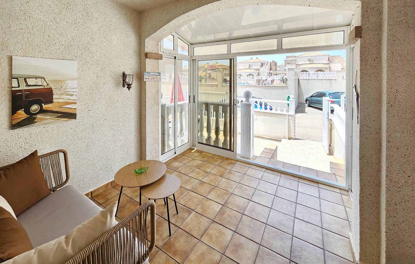 Appartamento con terrazza a bordo piscina, a 1 km dalla spiaggia in Las Calas, Torrevieja