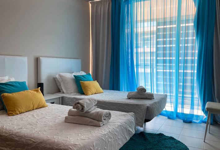 Gîte pour 6 personnes, avec jardin et bassin pour enfant à Guia - 4