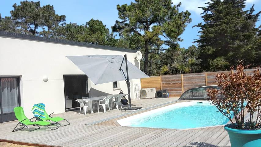 Villa pour 6 personnes, avec terrasse et piscine à Saint-Jean-de-Monts - 2