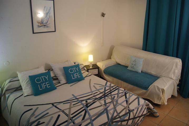 Appartement de vacances pour 3 personnes, avec terrasse et jardin