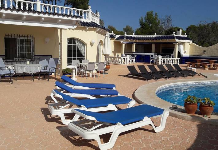 Casa rural para 8 personas, con jardín en Marina Baja - 4