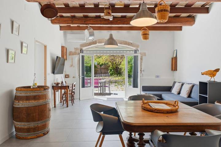 Gîte pour 6 personnes, avec Terrasse et Jardin à Saint-Bauzille-de-Montmel