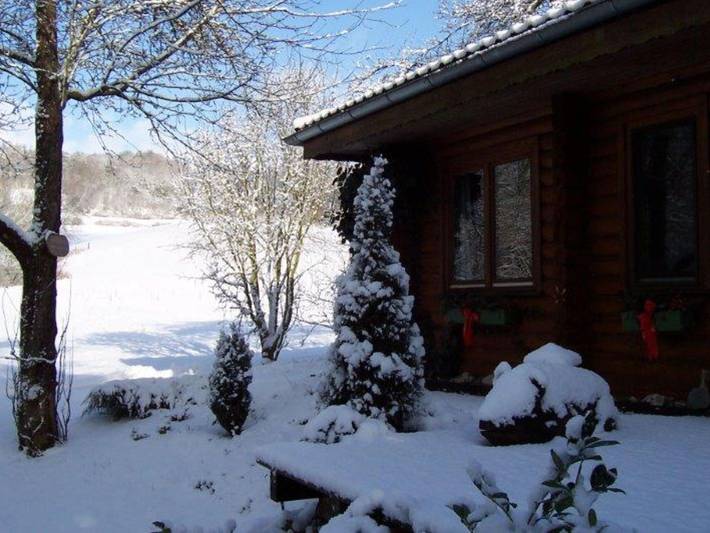 Ferienwohnungen Finnisches Blockhaus - Ferienwohnung Anika in Kleinern, Edertal