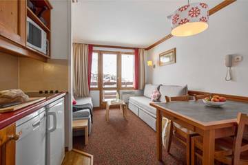 Appartement De Vacances pour 4 Personnes dans Plagne Soleil, Mâcot-la-Plagne, Photo 1