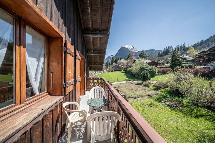 Ganze Wohnung, Ferienwohnung 'Chénives 1 - Morzine' mit Bergblick, Gemeinschaftsgarten und Wlan in Morzine, Les Portes du Soleil