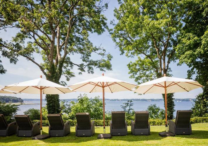 Hotel für 2 Personen, mit Terrasse und Garten sowie Pool und Sauna in Meierwik - 4