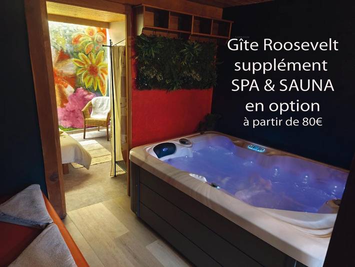 Maison de vacances pour 7 personnes, avec Balcon et Jacuzzi ainsi que Terrasse et Sauna
